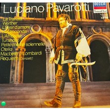 Plakantik Luciano Pavarotti - Grandi Voci (Decca / Cime - 410 166-4) Lp Plak
