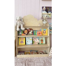 Özgürce Çocuklar Için Doğal Huş Ağacı Montessori Kitaplık, Güvenle Kullanılır