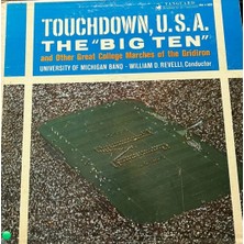 Plakantik University Of Michigan Band - Touchdown, U.s.a. The "big Ten" (Vinyl Lp)