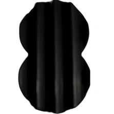 Usin Hediyelik Siyah Masaüstü Dekoratif Ev Ofis Çalışma Masası Yatay Kalemlik