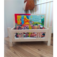 Özgürce Şık ve Fonksiyonel Ahşap Bank Kitaplık, Dekoratif ve Kullanışlı Tasarım