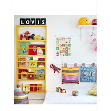 Özgürce Renkli ve Şık Montessori Kitaplık, Çocuklar Için Ideal Depolama Çözümü