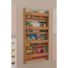 Özgürce Lino 4 Raflı Montessori Çocuk Kitaplık, Çocuk Odası Dekoru