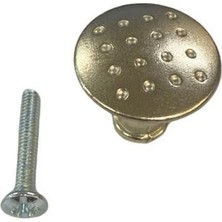 Ennalbur Noktalı Saten Çekmece Dolap Düğmesi