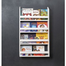 Özgürce Raflı Montessori Eğitici Kitaplık, Çocuk ve Çalışma Odası Için