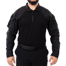 Ballistic Defence | AEGEAN TAC 1.0 Combat Tişört - SİYAH