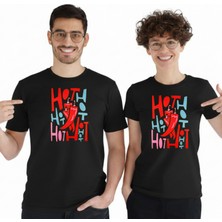 Etoile Chil Unisex %100 Pamuklu Oversize Grafik Baskılı Bisiklet Yaka Tişört
