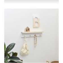 Özgürce Çocuk Odası 40CM Montessori Askılık Dekorasyonu, Renkli ve Şık Tasarım