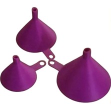 Usin Pratik 3'lü Huni Seti 3 Farklı Boy Huni Renk Asorti