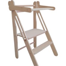 Özgürce Çocuklar Için Eğlenceli Montessori Öğrenme Kulesi ve Aktivite Seti