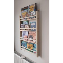 Özgürce Eğlenceli ve Öğretici Montessori Kitaplık, Çocuklar Için Güvenli Tasarım