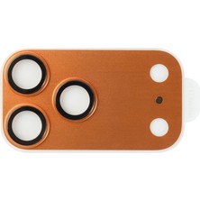 Urr iPhone 17 Pro Fans Series Full Alloy Kamera Lens Koruyucu