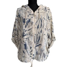 Phuti %100 Coton Desenli Ceket