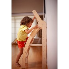 Özgürce Çocuklar Için Katlanabilir Ahşap Öğrenme ve Gelişim Kulesi