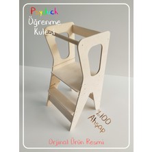 Özgürce Eğlenceli ve Renkli Montessori Öğrenme Kule Seti Çocuklar Için