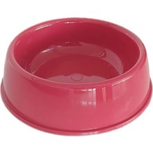 Mestore Karamel Pet Plastik Köpek Mama Su Kabı 500 ml Kırmızı - KP-PLSTKMMKB-500ML-KRMZ