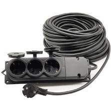 Mestore Topart 01559 30 Metre Grup Prizli Uzatma 3x1,5 Kablo - 9996669901559