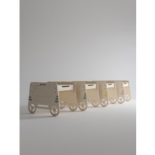 Özgürce Ahşap Çocuk Aktivite Masası, Montessori Tasarımı, 68×58×55 cm