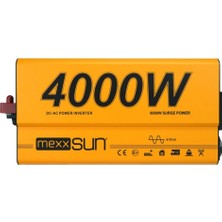 Mexxsun 12V 4000W Tam Sinüs Inverter 220V Çevirici (MEX4000TS)