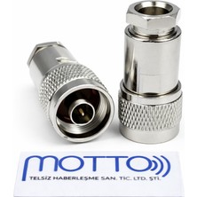 Motto N Tipi Erkek Konnektör – Rg6 Uyumlu