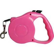 Mestore Royalist Otomatik  Köpek Gezdirme Tasması Xs 3 Metre 12 kg Pembe - Rylst-Xs-3mt-Pmb
