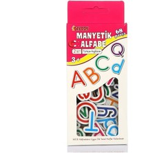 Özgürce Manyetik Alfabe Seti, Türkçe ve Ingilizce Eğitici Montessori Oyunu
