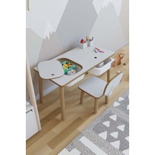 Özgürce Renkli Montessori Çocuk Masası, Oyun ve Çalışma Alanı, Eğlenceli Aktivite