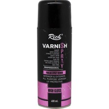 Mestore Rich Varnish Parlak Sprey Vernik 400 ml - 8682374045485