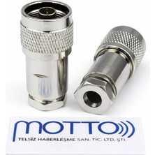 Motto N Tipi Erkek Konnektör – RG58 Uyumlu