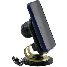 Flamex Mobıle Phone 2ın1 Bt Speaker Hoparlör = 5W Şarjlı - Masa Üstü Telefon Tutacak = 360° Dönen Sta