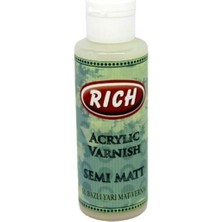 Mestore Rich Su Bazlı Yarı Mat Vernik 120 ml - 8682374017239