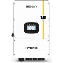 Mexxsun 12 Kw Hibrit Monofaze On-Grid Inverter (48V-LV)
