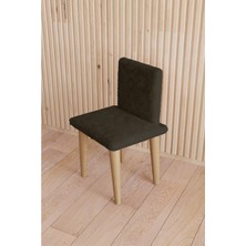 Özgürce Yumuşak Ahşap Çocuk Sandalyesi, Rahat ve Şık Montessori Oturağı