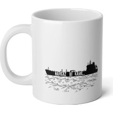 Ivart Napıcaz Be Kamil Baskılı Premium Porselen Kupa Bardak-Motto-