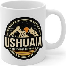 Ivart Ushuaia Arjantin Şehir Temalı Baskılı Premium Porselen Kupa Bardak