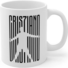 Ivart Cristiano Ronaldo - Futbol Özel Tasarım Baskılı Premium Porselen Kupa Bardak