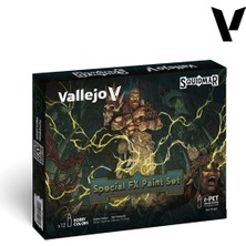 Vallejo 72207 12X18 Ml. Special Fx, Game Color Serisi Model Boyası Seti