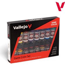 Vallejo 72298 16X18 Ml. Advanced, Game Color Serisi Model Boyası Seti