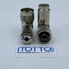 Motto N Erkek 90° (L Tipi) Konnektör – RG58 Uyumlu