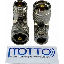 Motto Uhf Erkek – N Dişi 90° Rf Konnektör