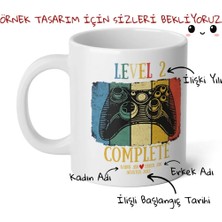 Ivart Evlilik , Sevgili  Yıldönümü  Baskılı Premium Porselen Kupa Bardak-Karım-Kocam-Hediye