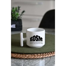 Ivart Bdsm-Business Development Baskılı Porselen T Kulplu Kupa Bardak-Hediye-Nah