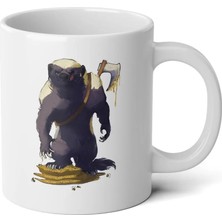 Ivart Bal Porsuk-Bal Porsuğu-Porsuk  Baskılı Premium Porselen Kupa Bardak-07