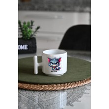 Ivart Ben Iyiyim Baskılı Porselen T Kulplu Kupa Bardak-Doğum Günü-Hediye-Kedi