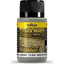 Vallejo 73809 40 Ml. Endüstriyel, Kalın Çamur Efekti Boyası