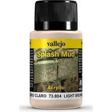 Vallejo 73804 40 Ml. Açık Kahverengi Çamur Lekesi Efekti Boyası