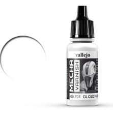 Vallejo 69701 18 Ml. Mecha Gloss Varnish, Mecha Color Serisi Model Boyası