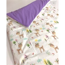 Özgürce Lila Tek Nevresim Yorgan Kılıfı 100X130 Cm, Şık ve Rahat Kullanım