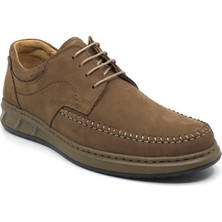 Taşpınar Ayakkabı Taşpınar %100 Hakiki Deri Ortopedik Erkek Yazlık Rahat Günlük Yeni Sezon Rok Bağcıklı Ayakkabı 40-45