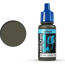 Vallejo 69030 18 Ml. Dark Green, Mecha Color Serisi Model Boyası